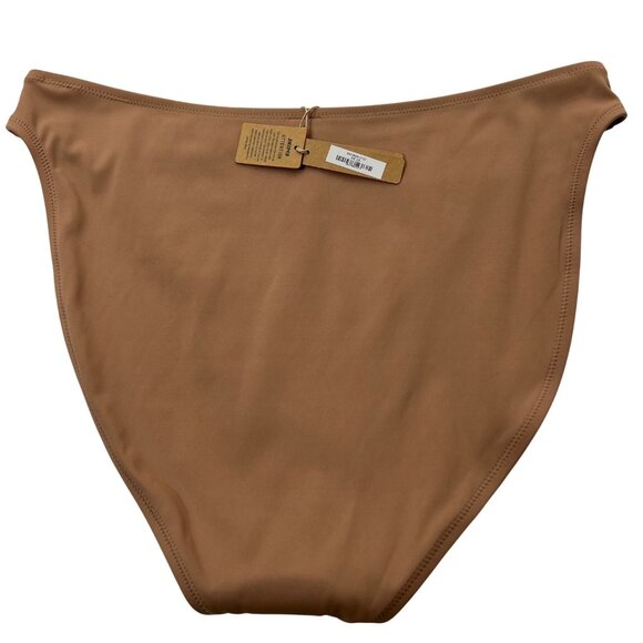 SKIMS Shaping Swim Dipped Bikini Bottom Lot of 2 Sienna Cocoa 2X - Picture 5 of 11